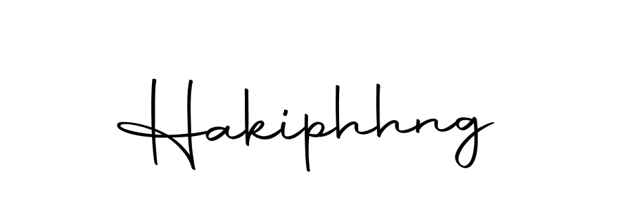 Design your own signature with our free online signature maker. With this signature software, you can create a handwritten (Autography-DOLnW) signature for name Hakiphhng. Hakiphhng signature style 10 images and pictures png