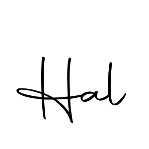 Create a beautiful signature design for name Hal. With this signature (Autography-DOLnW) fonts, you can make a handwritten signature for free. Hal signature style 10 images and pictures png