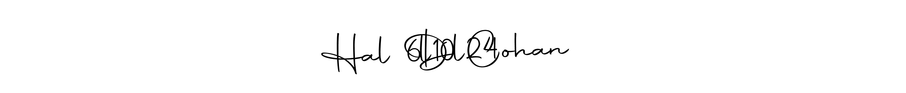 Make a beautiful signature design for name Hal D Cohan           6l10l24. With this signature (Autography-DOLnW) style, you can create a handwritten signature for free. Hal D Cohan           6l10l24 signature style 10 images and pictures png