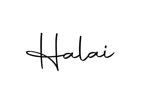 Halai stylish signature style. Best Handwritten Sign (Autography-DOLnW) for my name. Handwritten Signature Collection Ideas for my name Halai. Halai signature style 10 images and pictures png