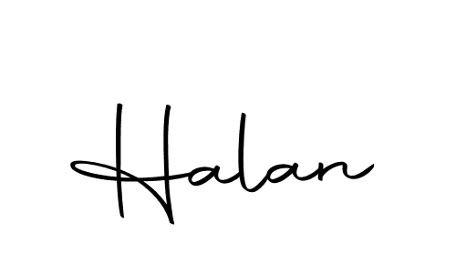 How to make Halan name signature. Use Autography-DOLnW style for creating short signs online. This is the latest handwritten sign. Halan signature style 10 images and pictures png