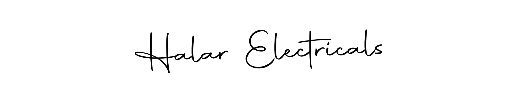 Also we have Halar Electricals name is the best signature style. Create professional handwritten signature collection using Autography-DOLnW autograph style. Halar Electricals signature style 10 images and pictures png