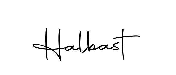 Make a beautiful signature design for name Halbast. With this signature (Autography-DOLnW) style, you can create a handwritten signature for free. Halbast signature style 10 images and pictures png