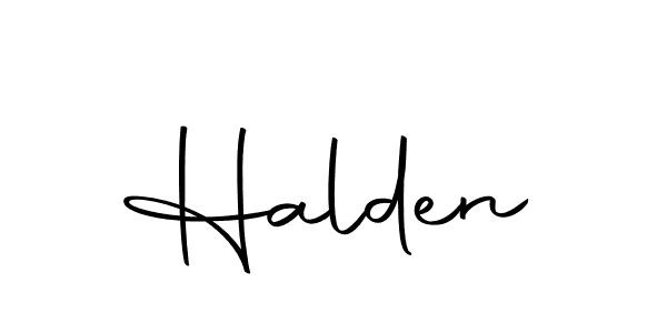 Best and Professional Signature Style for Halden. Autography-DOLnW Best Signature Style Collection. Halden signature style 10 images and pictures png