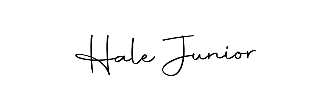 The best way (Autography-DOLnW) to make a short signature is to pick only two or three words in your name. The name Hale Junior include a total of six letters. For converting this name. Hale Junior signature style 10 images and pictures png