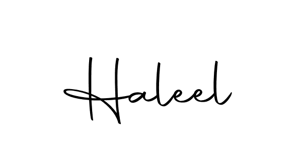 Autography-DOLnW is a professional signature style that is perfect for those who want to add a touch of class to their signature. It is also a great choice for those who want to make their signature more unique. Get Haleel name to fancy signature for free. Haleel signature style 10 images and pictures png