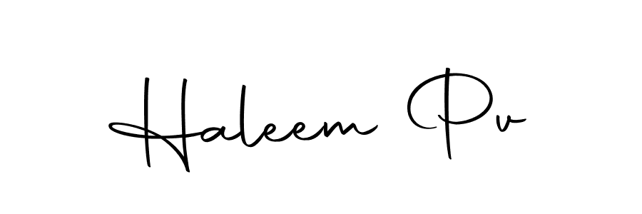 Make a beautiful signature design for name Haleem Pv. Use this online signature maker to create a handwritten signature for free. Haleem Pv signature style 10 images and pictures png