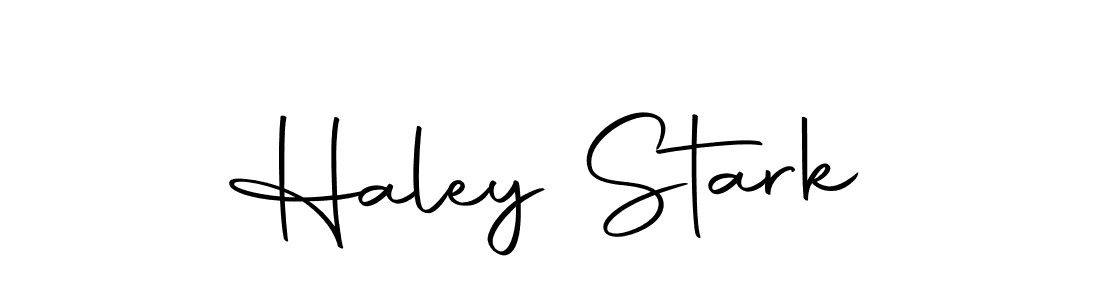 Use a signature maker to create a handwritten signature online. With this signature software, you can design (Autography-DOLnW) your own signature for name Haley Stark. Haley Stark signature style 10 images and pictures png