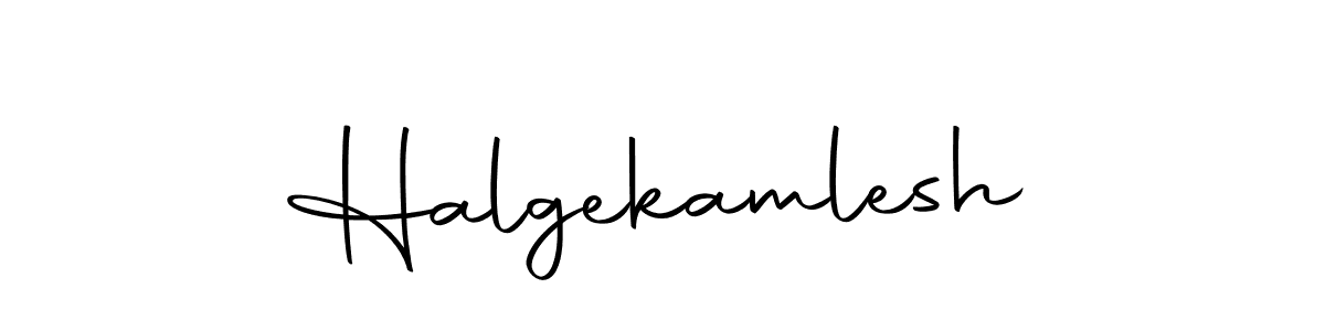 Use a signature maker to create a handwritten signature online. With this signature software, you can design (Autography-DOLnW) your own signature for name Halgekamlesh. Halgekamlesh signature style 10 images and pictures png