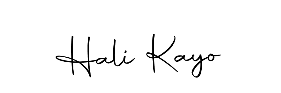 if you are searching for the best signature style for your name Hali Kayo. so please give up your signature search. here we have designed multiple signature styles  using Autography-DOLnW. Hali Kayo signature style 10 images and pictures png