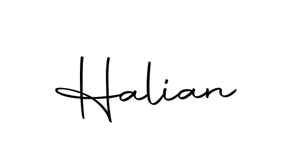 Make a beautiful signature design for name Halian. Use this online signature maker to create a handwritten signature for free. Halian signature style 10 images and pictures png