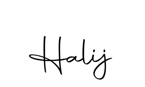 Best and Professional Signature Style for Halij. Autography-DOLnW Best Signature Style Collection. Halij signature style 10 images and pictures png