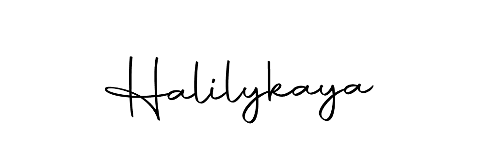 Make a beautiful signature design for name Halilykaya. Use this online signature maker to create a handwritten signature for free. Halilykaya signature style 10 images and pictures png