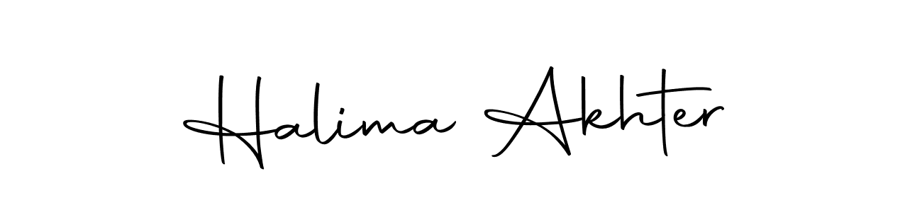 Make a short Halima Akhter signature style. Manage your documents anywhere anytime using Autography-DOLnW. Create and add eSignatures, submit forms, share and send files easily. Halima Akhter signature style 10 images and pictures png