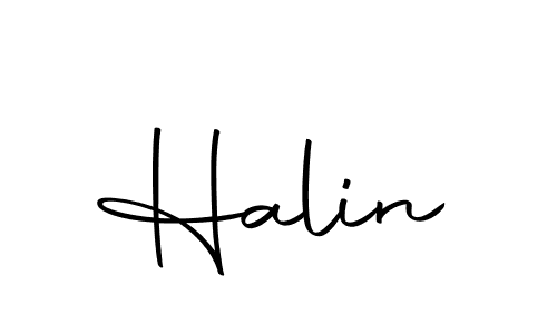 if you are searching for the best signature style for your name Halin. so please give up your signature search. here we have designed multiple signature styles  using Autography-DOLnW. Halin signature style 10 images and pictures png