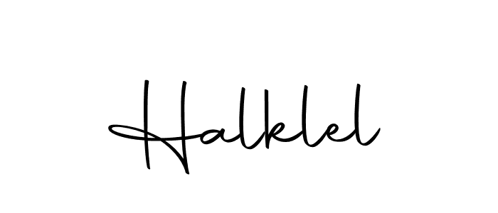 Autography-DOLnW is a professional signature style that is perfect for those who want to add a touch of class to their signature. It is also a great choice for those who want to make their signature more unique. Get Halklel name to fancy signature for free. Halklel signature style 10 images and pictures png