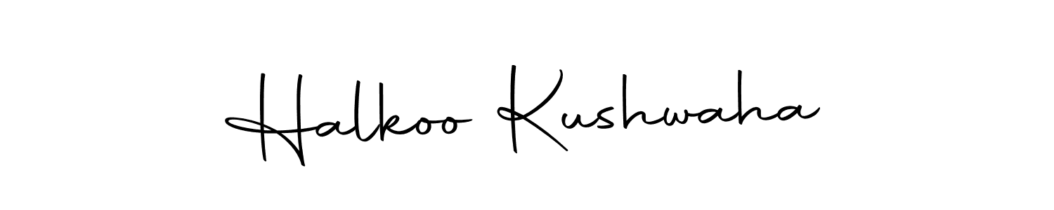 The best way (Autography-DOLnW) to make a short signature is to pick only two or three words in your name. The name Halkoo Kushwaha include a total of six letters. For converting this name. Halkoo Kushwaha signature style 10 images and pictures png