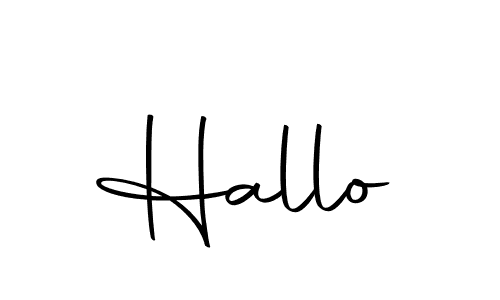 How to make Hallo signature? Autography-DOLnW is a professional autograph style. Create handwritten signature for Hallo name. Hallo signature style 10 images and pictures png