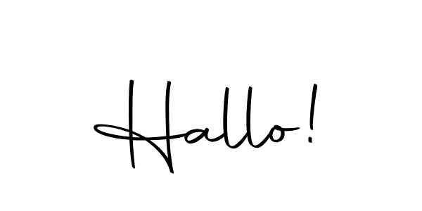 Make a beautiful signature design for name Hallo!. Use this online signature maker to create a handwritten signature for free. Hallo! signature style 10 images and pictures png