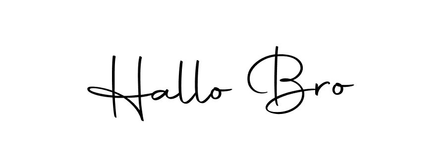 Create a beautiful signature design for name Hallo Bro. With this signature (Autography-DOLnW) fonts, you can make a handwritten signature for free. Hallo Bro signature style 10 images and pictures png