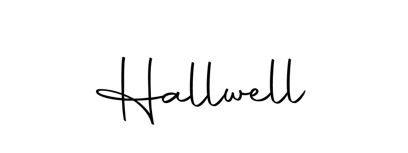 Use a signature maker to create a handwritten signature online. With this signature software, you can design (Autography-DOLnW) your own signature for name Hallwell. Hallwell signature style 10 images and pictures png