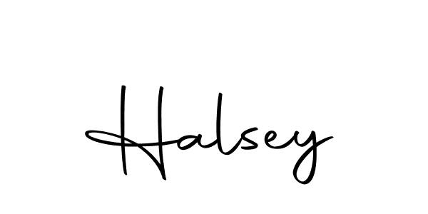 Create a beautiful signature design for name Halsey. With this signature (Autography-DOLnW) fonts, you can make a handwritten signature for free. Halsey signature style 10 images and pictures png