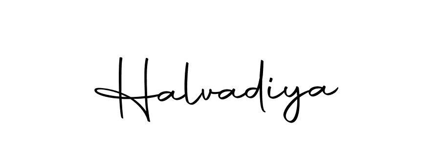 if you are searching for the best signature style for your name Halvadiya. so please give up your signature search. here we have designed multiple signature styles  using Autography-DOLnW. Halvadiya signature style 10 images and pictures png