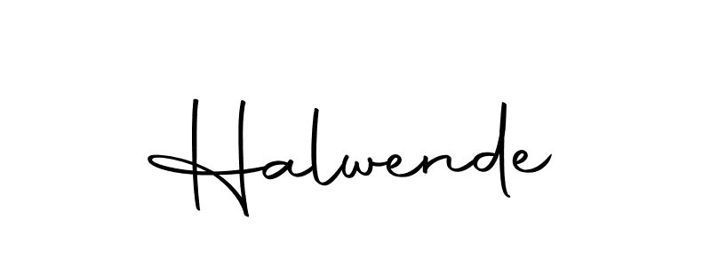 Make a beautiful signature design for name Halwende. With this signature (Autography-DOLnW) style, you can create a handwritten signature for free. Halwende signature style 10 images and pictures png