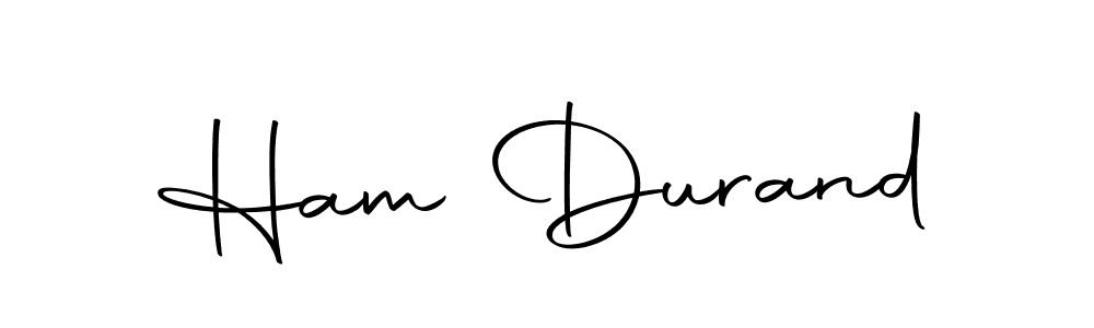 Use a signature maker to create a handwritten signature online. With this signature software, you can design (Autography-DOLnW) your own signature for name Ham Durand. Ham Durand signature style 10 images and pictures png