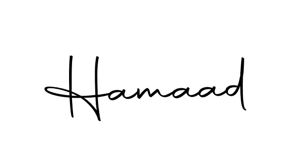 Make a beautiful signature design for name Hamaad. Use this online signature maker to create a handwritten signature for free. Hamaad signature style 10 images and pictures png