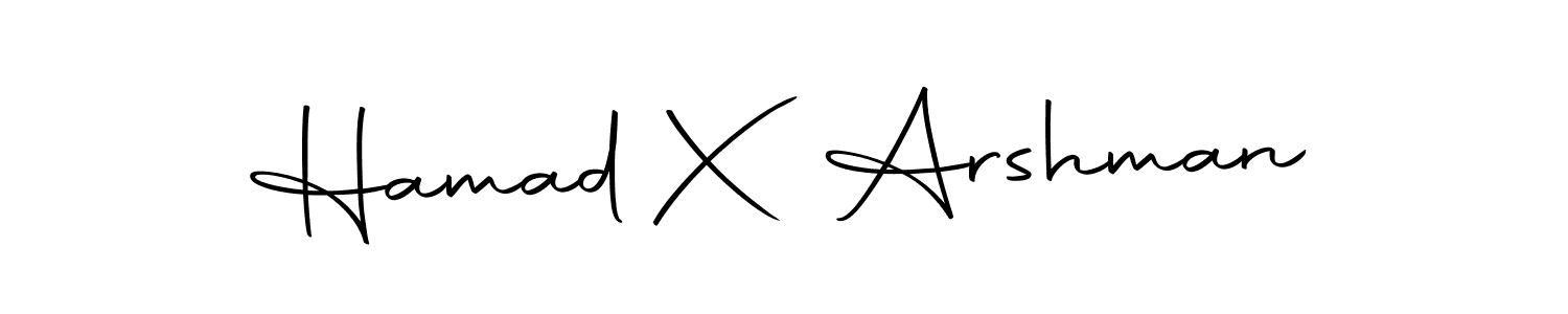Use a signature maker to create a handwritten signature online. With this signature software, you can design (Autography-DOLnW) your own signature for name Hamad X Arshman. Hamad X Arshman signature style 10 images and pictures png