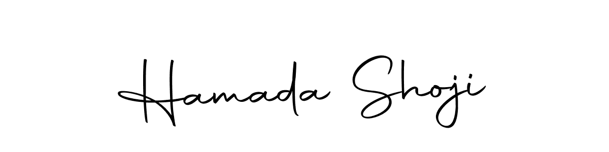 Create a beautiful signature design for name Hamada Shoji. With this signature (Autography-DOLnW) fonts, you can make a handwritten signature for free. Hamada Shoji signature style 10 images and pictures png