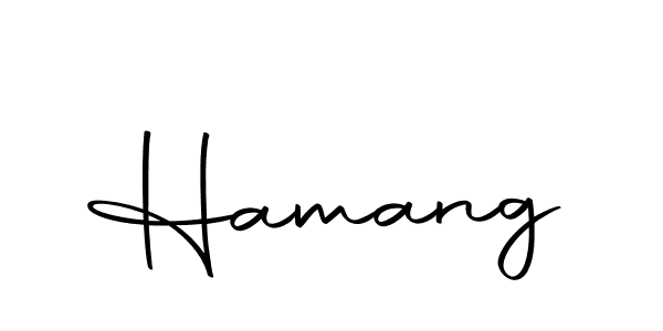 Make a beautiful signature design for name Hamang. Use this online signature maker to create a handwritten signature for free. Hamang signature style 10 images and pictures png
