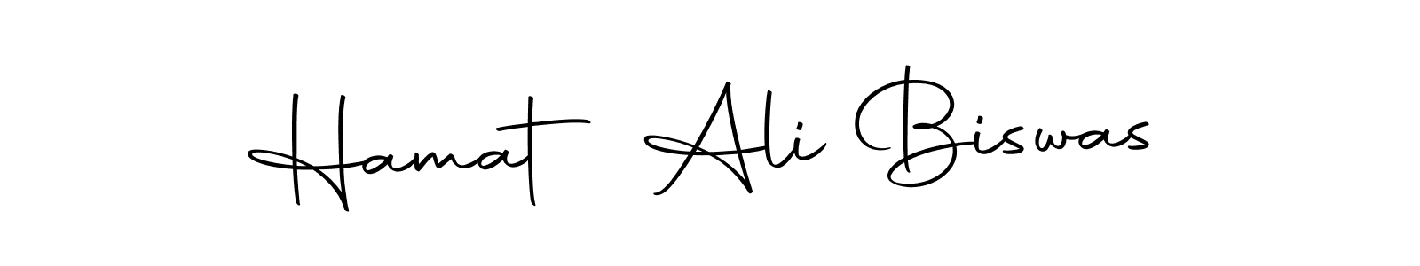 You should practise on your own different ways (Autography-DOLnW) to write your name (Hamat Ali Biswas) in signature. don't let someone else do it for you. Hamat Ali Biswas signature style 10 images and pictures png