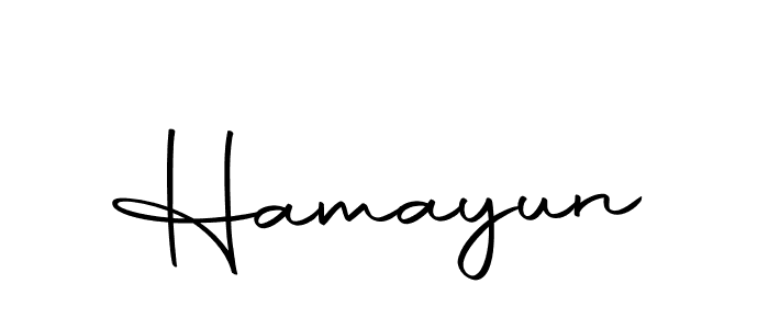 Make a beautiful signature design for name Hamayun. With this signature (Autography-DOLnW) style, you can create a handwritten signature for free. Hamayun signature style 10 images and pictures png