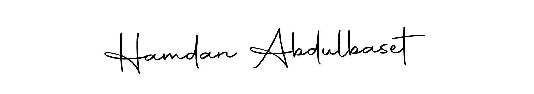 You should practise on your own different ways (Autography-DOLnW) to write your name (Hamdan Abdulbaset) in signature. don't let someone else do it for you. Hamdan Abdulbaset signature style 10 images and pictures png