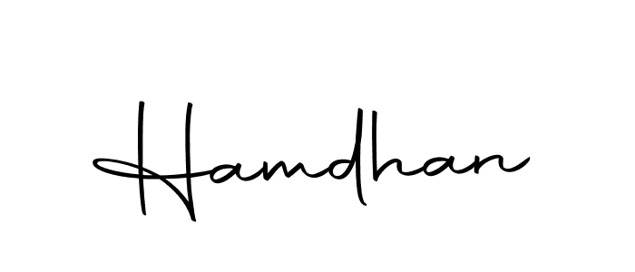 Similarly Autography-DOLnW is the best handwritten signature design. Signature creator online .You can use it as an online autograph creator for name Hamdhan. Hamdhan signature style 10 images and pictures png