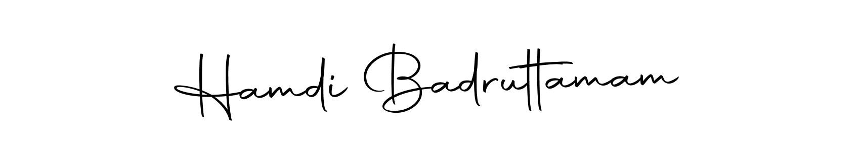 Here are the top 10 professional signature styles for the name Hamdi Badruttamam. These are the best autograph styles you can use for your name. Hamdi Badruttamam signature style 10 images and pictures png