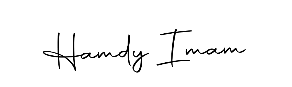 if you are searching for the best signature style for your name Hamdy Imam. so please give up your signature search. here we have designed multiple signature styles  using Autography-DOLnW. Hamdy Imam signature style 10 images and pictures png