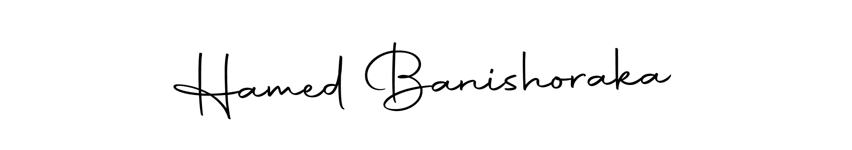 This is the best signature style for the Hamed Banishoraka name. Also you like these signature font (Autography-DOLnW). Mix name signature. Hamed Banishoraka signature style 10 images and pictures png