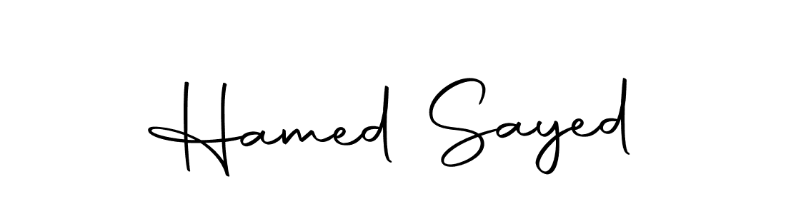 Also we have Hamed Sayed name is the best signature style. Create professional handwritten signature collection using Autography-DOLnW autograph style. Hamed Sayed signature style 10 images and pictures png