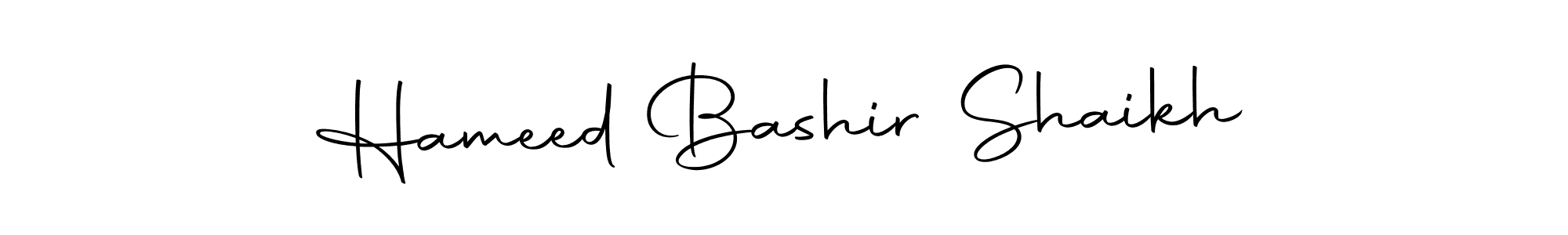 Here are the top 10 professional signature styles for the name Hameed Bashir Shaikh. These are the best autograph styles you can use for your name. Hameed Bashir Shaikh signature style 10 images and pictures png