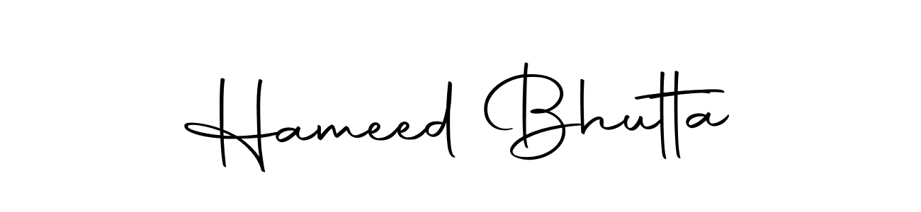 Make a beautiful signature design for name Hameed Bhutta. Use this online signature maker to create a handwritten signature for free. Hameed Bhutta signature style 10 images and pictures png