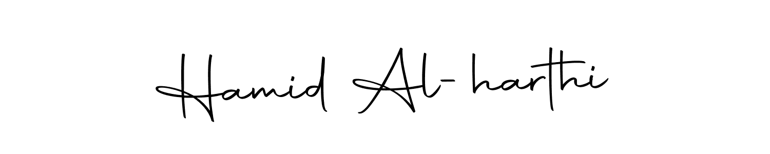 Autography-DOLnW is a professional signature style that is perfect for those who want to add a touch of class to their signature. It is also a great choice for those who want to make their signature more unique. Get Hamid Al-harthi name to fancy signature for free. Hamid Al-harthi signature style 10 images and pictures png