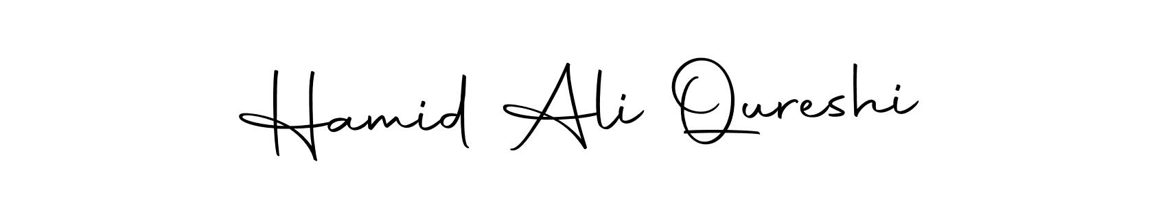 How to make Hamid Ali Qureshi signature? Autography-DOLnW is a professional autograph style. Create handwritten signature for Hamid Ali Qureshi name. Hamid Ali Qureshi signature style 10 images and pictures png