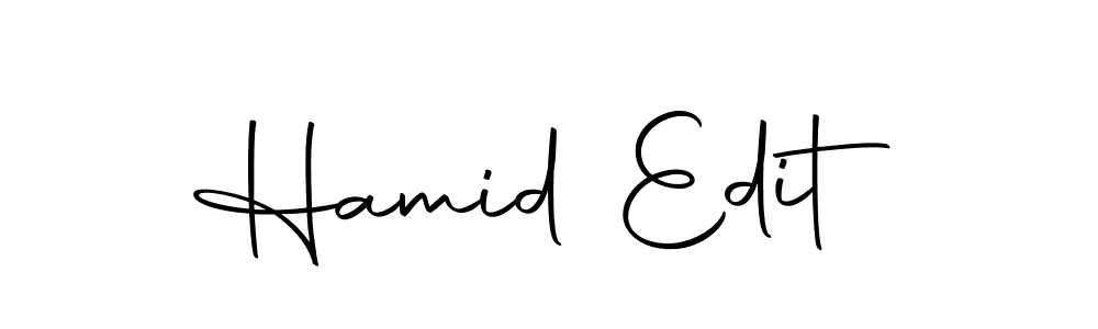 Check out images of Autograph of Hamid Edit name. Actor Hamid Edit Signature Style. Autography-DOLnW is a professional sign style online. Hamid Edit signature style 10 images and pictures png