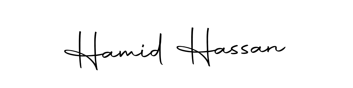 Make a beautiful signature design for name Hamid Hassan. Use this online signature maker to create a handwritten signature for free. Hamid Hassan signature style 10 images and pictures png