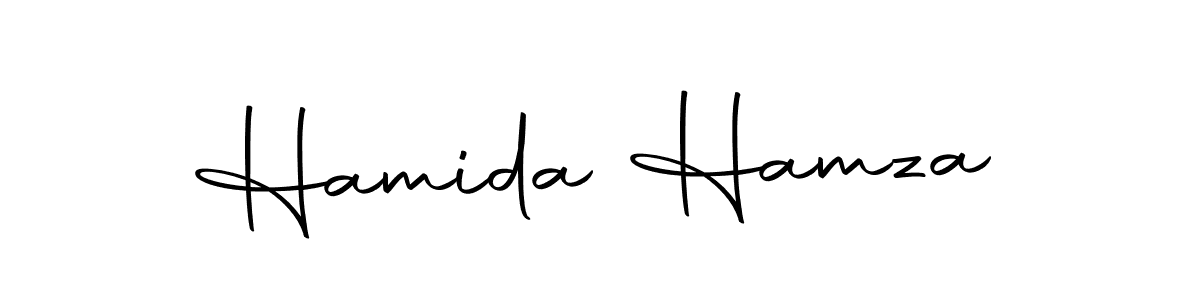 Use a signature maker to create a handwritten signature online. With this signature software, you can design (Autography-DOLnW) your own signature for name Hamida Hamza. Hamida Hamza signature style 10 images and pictures png