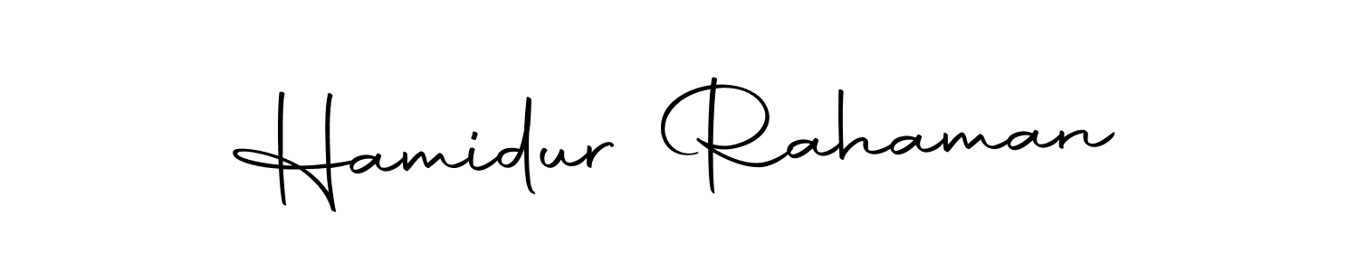 if you are searching for the best signature style for your name Hamidur Rahaman. so please give up your signature search. here we have designed multiple signature styles  using Autography-DOLnW. Hamidur Rahaman signature style 10 images and pictures png