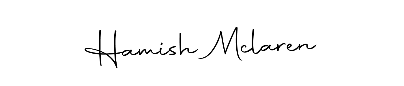 Design your own signature with our free online signature maker. With this signature software, you can create a handwritten (Autography-DOLnW) signature for name Hamish Mclaren. Hamish Mclaren signature style 10 images and pictures png